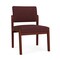 Lesro Lenox Armless Guest Chair, 22.5 in W 26 in L 31.5 in H LW1102 - alternate 1
